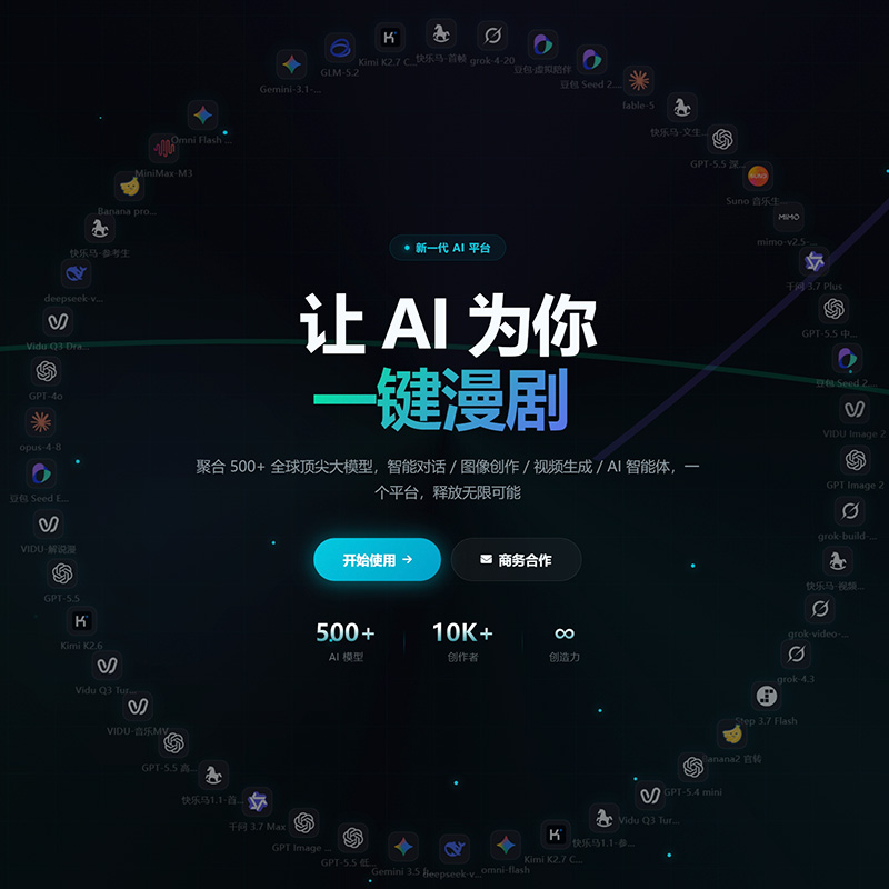 方版素材参考：AIGC画面风格与展示